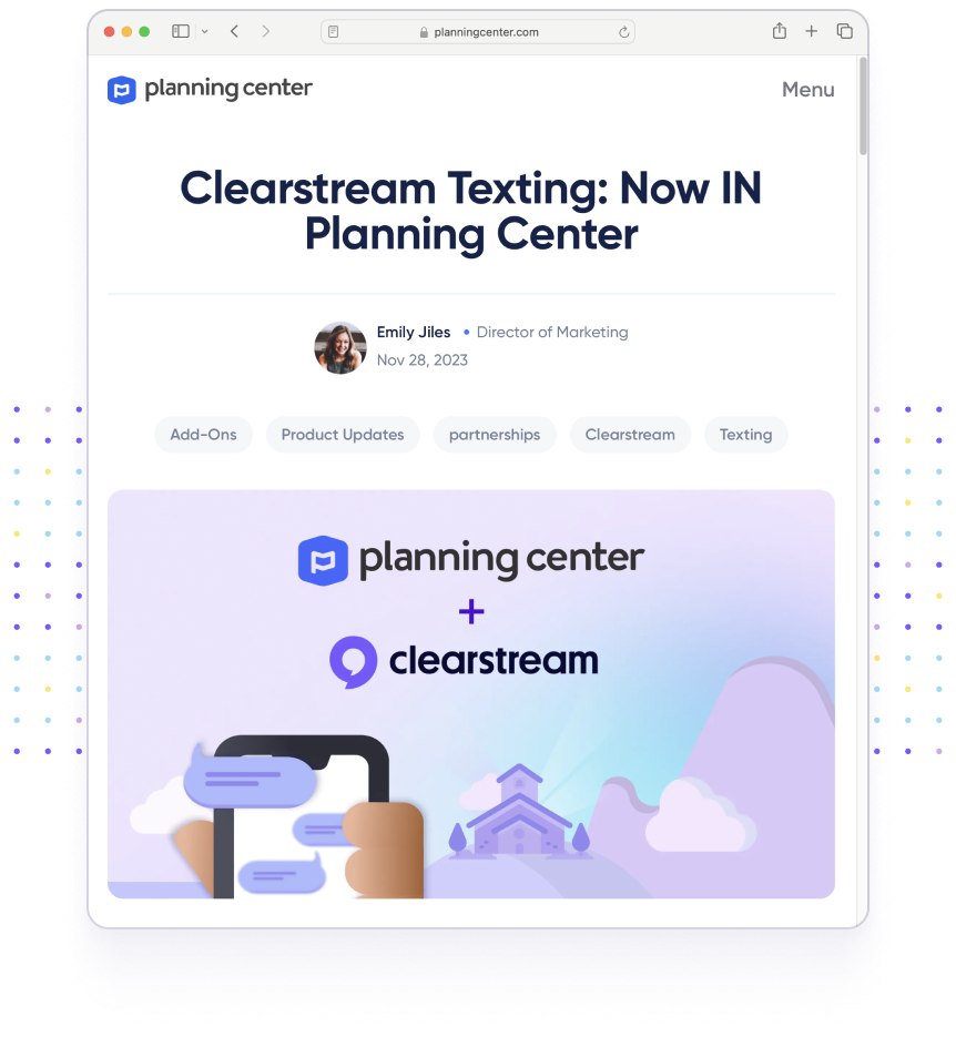 planning-center-clearstream-add-on-blog